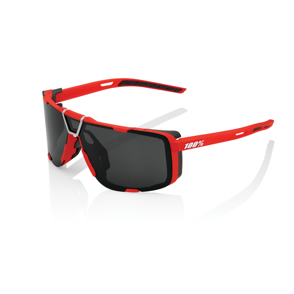 Спортивные очки 100% Eastcraft / Soft Tact Red / Black Mirror Lens