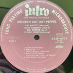 Art Pepper Quartet ‎– Modern Art (Япония 1979г.)