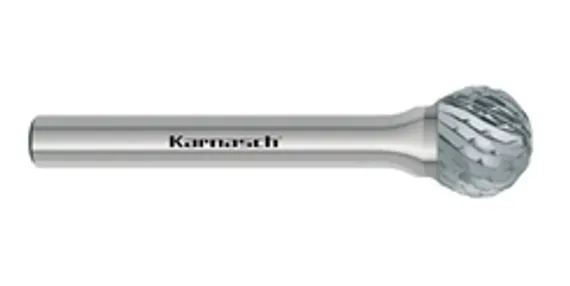 Борфреза твердосплавная Karnasch форма M, 6х20х6х50 мм, насечка HP-6, покрытие Blue-Tec, арт. 11.5094-030