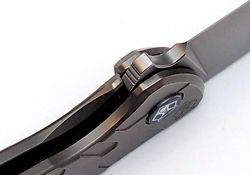 Нож Широгоров Flipper 95 S30V FS Т узор  подшипникифотография - 9