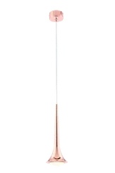 Светильник подвесной Rilon 1041RG ROSE GOLD, 5 Вт, золотой и медный