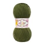 Пряжа Alize (Ализе) Cotton Gold / уп.5 мот. по 100 г, 330м, 029 хаки А