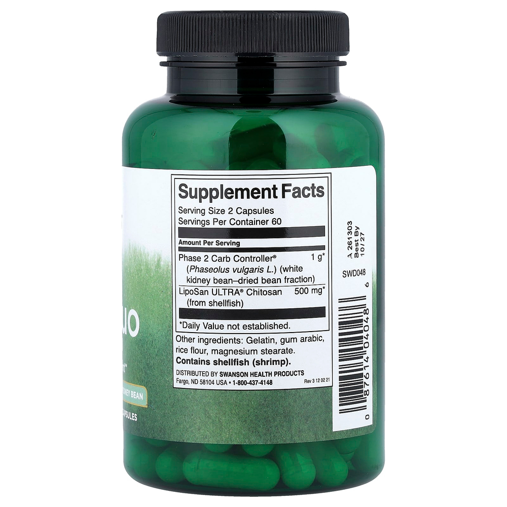 Swanson Vitamins, Diet Duo, 120 капсул