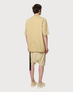 RICK OWENS DRKSHDW ФУТБОЛКА МУЖСКАЯ БЕЖЕВАЯ HOLLYWOOD JUMBO SS