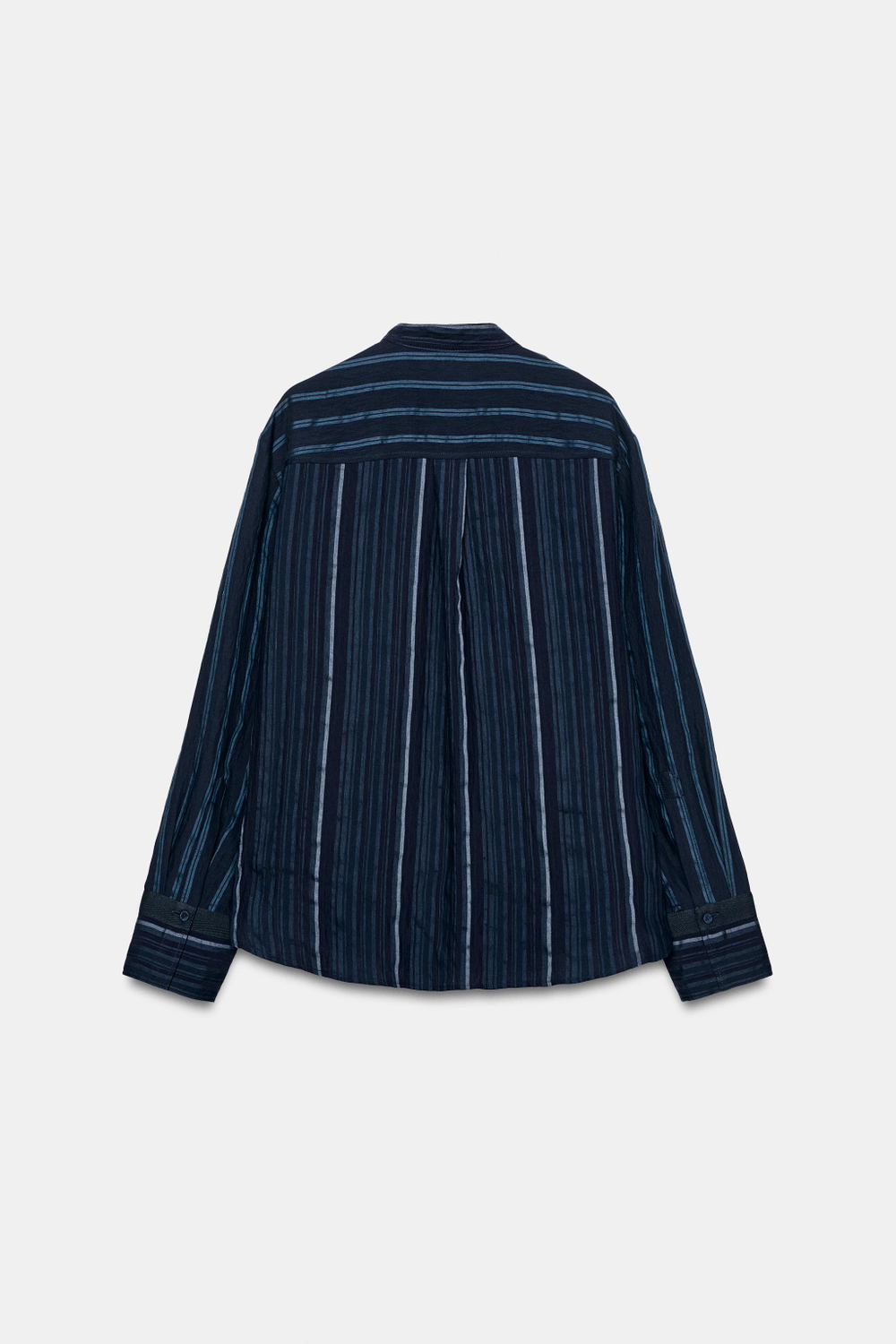 РУБАШКА В ПОЛОСКУ С МАНИШКОЙ — ZW COLLECTION — ZARA