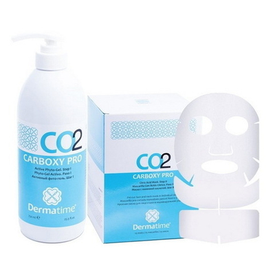 Dermatime CO2 Carboxy Pro | Набор для карбокситерапии фито-гель + маска