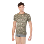 Мужская камуфляжная футболка Doreanse Camouflage (Размер: XXL) (Цвет: зеленый камуфляж)