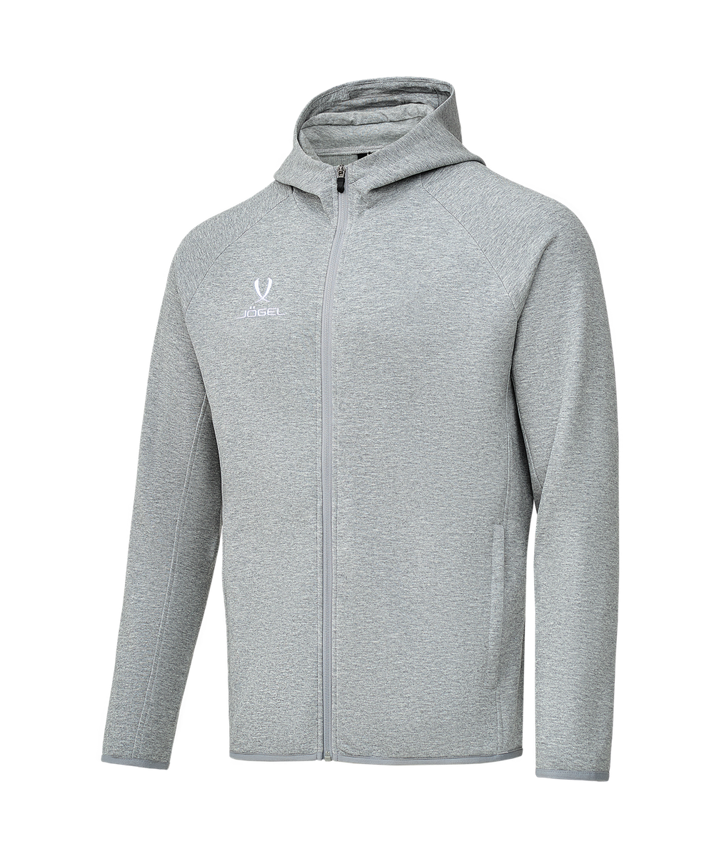 Худи на молнии ESSENTIAL Athlete Hooded FZ Jacket, серый