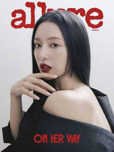 публикация allure - 2026.07 KIM JI WON