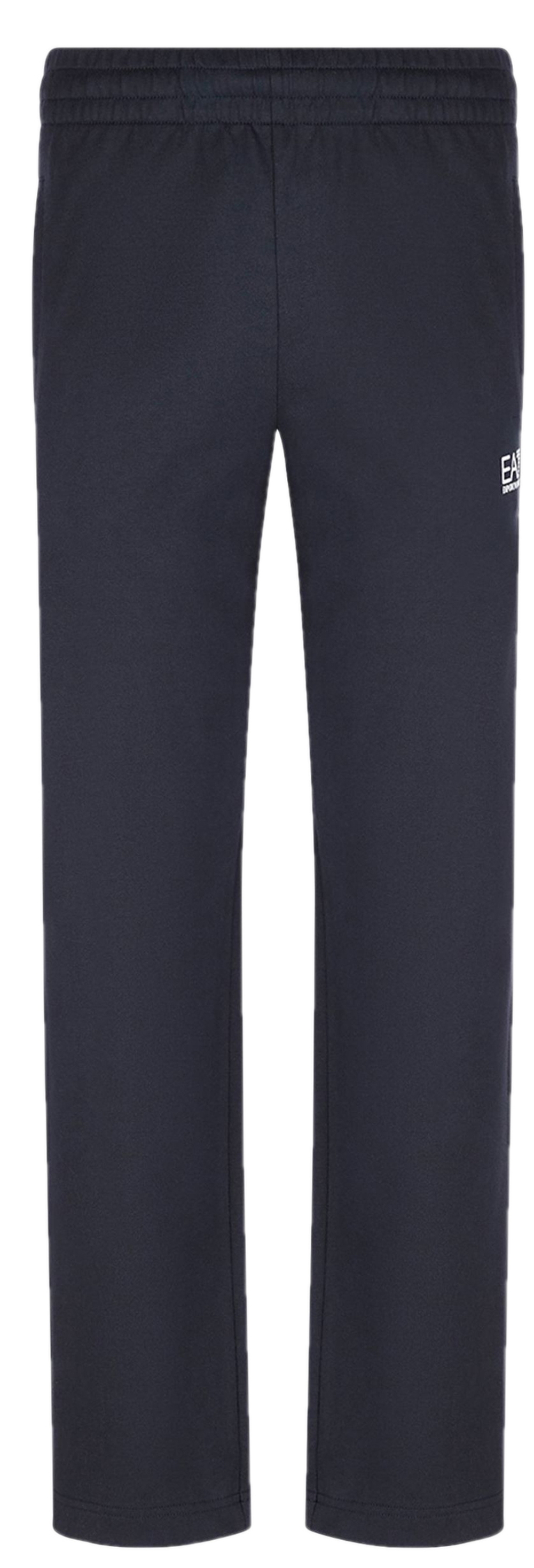 Мужские теннисные штаны EA7 Man Jersey Trouser - небесный