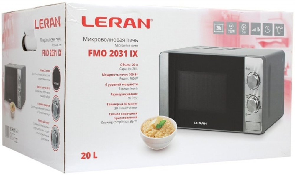 Микроволновая печь LERAN FMO 2031 IX