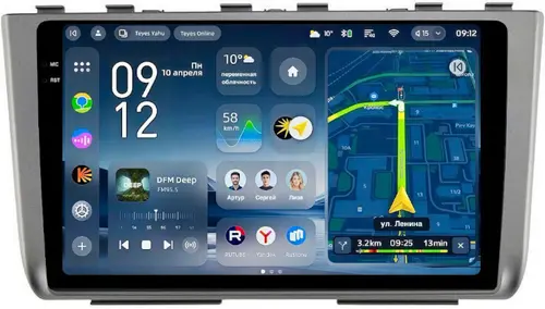 Магнитола для Hyundai Creta 2 2021-2022, Solaris HC 2024+ (рамка серая) - Teyes CC4-PRO монитор 10.36" 2K QLED на Android 13, Быстрейшая, Snapdragon 778G, ИИ, CarPlay, DSP, 4G SIM-слот