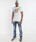 Футболка Round Neck SS Philipp Plein - белый(MTK7086 PJY002N)