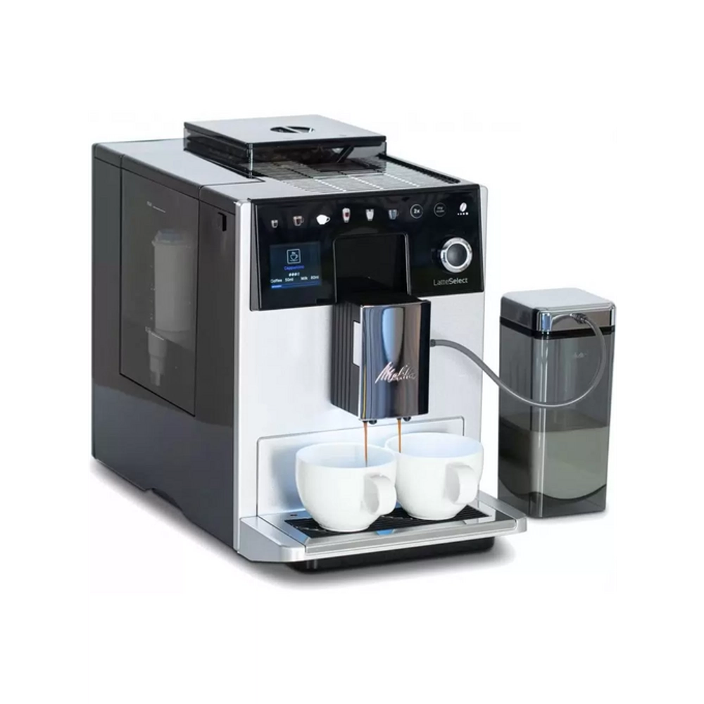 Кофемашина Melitta Latte Select F 630-211 Silver