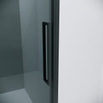 Душевой уголок Grossman Cosmo 100х70 120.K33.02.1070.21.10 профиль Черный матовый стекло тонированное