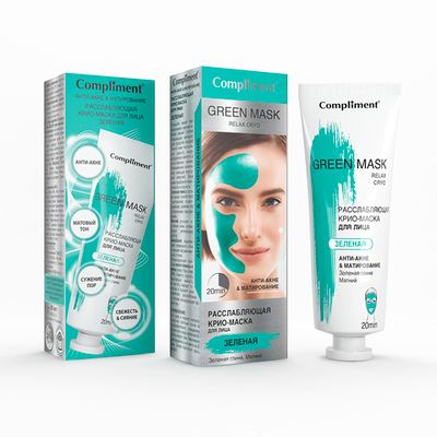 Compliment Расслабляющая крио-маска для лица
