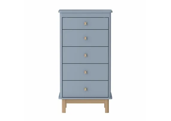 Комод Classic 5 ящиков (серый)