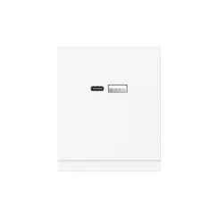 Розетка USB A+C KRANZ Sete Жемчуг KR-79-0729-1