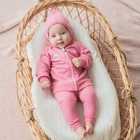 Толстовка с капюшоном "Роза" утепленная 3-18 м