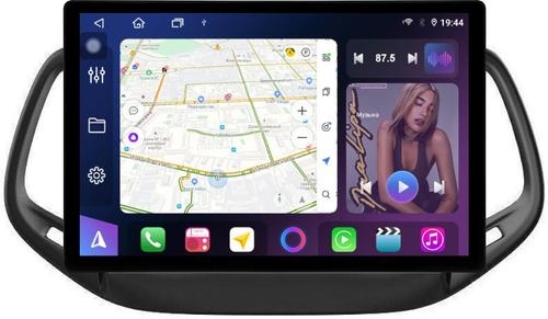 Магнитола для Jeep Compass 2 2016-2022 - FarCar BX877 монитор 13" 2K QLED на Android 13, Быстрая, CarPlay, 4G SIM-слот