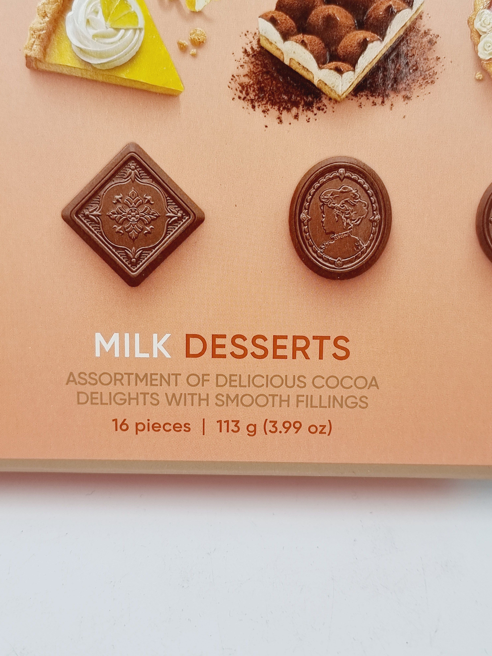 Набор шоколадных конфет Pergale Desserts ассорти из молочного шоколада, 113 г (из Литвы)