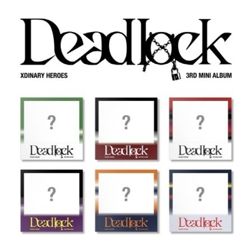 Альбом Xdinary Heroes - Deadlock 3rd Mini Album COMPACT 6 Version SET