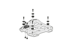 GPT.22.995.19000/B SW-MOTECH RR RACK ADVENTURE (DSRT X)