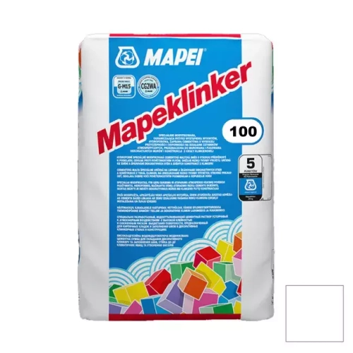 Цветная смесь для заполнения швов и кладки Mapei MAPECLINKER 100 (Белый), 25кг