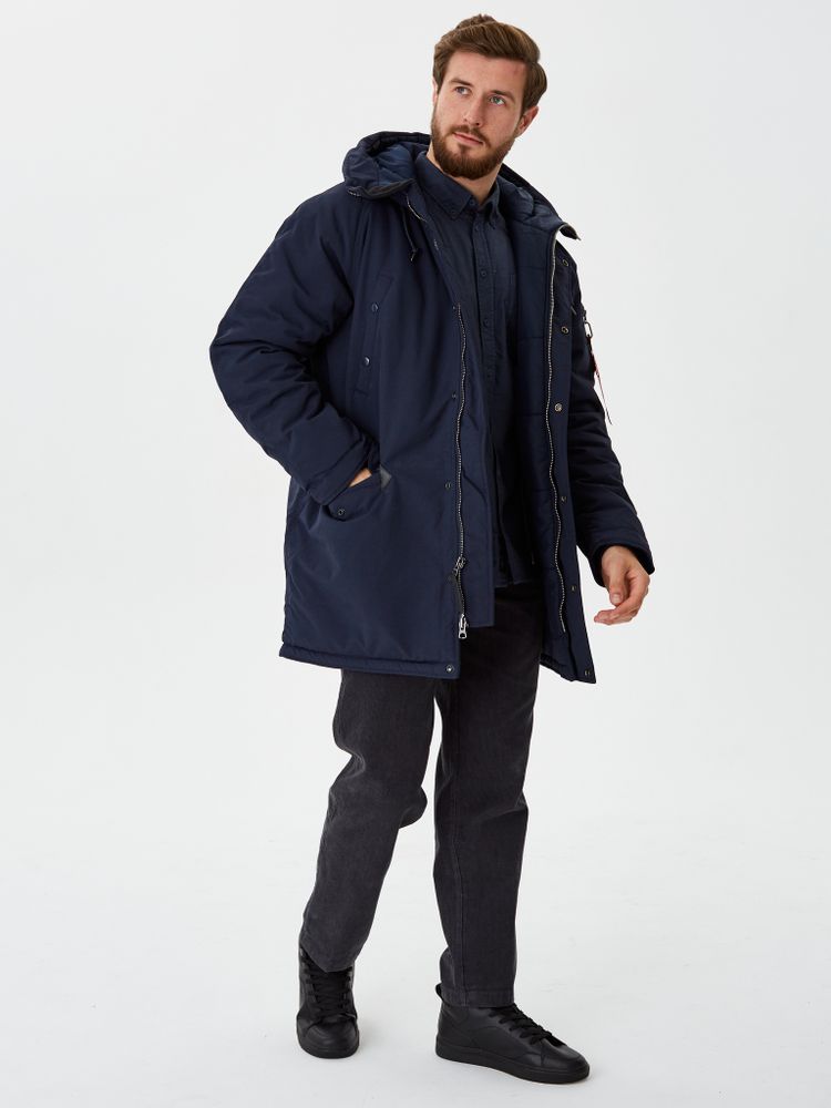 Парка Alpha Industries N-3B Altitude Mod Parka (Синяя)