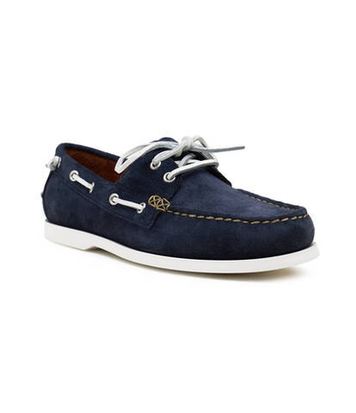 Кожаные мокасины merton POLO RALPH LAUREN - темно-синий(803932220)