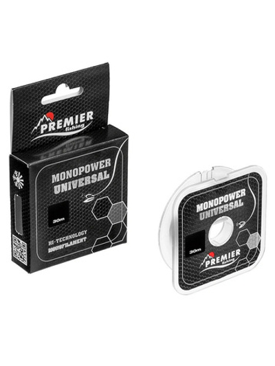 Леска для рыбалки Premier Fishing MONOPOWER UNIVERSAL Clear Nylon 0,28mm/100m (PR-MU-T-028-100)