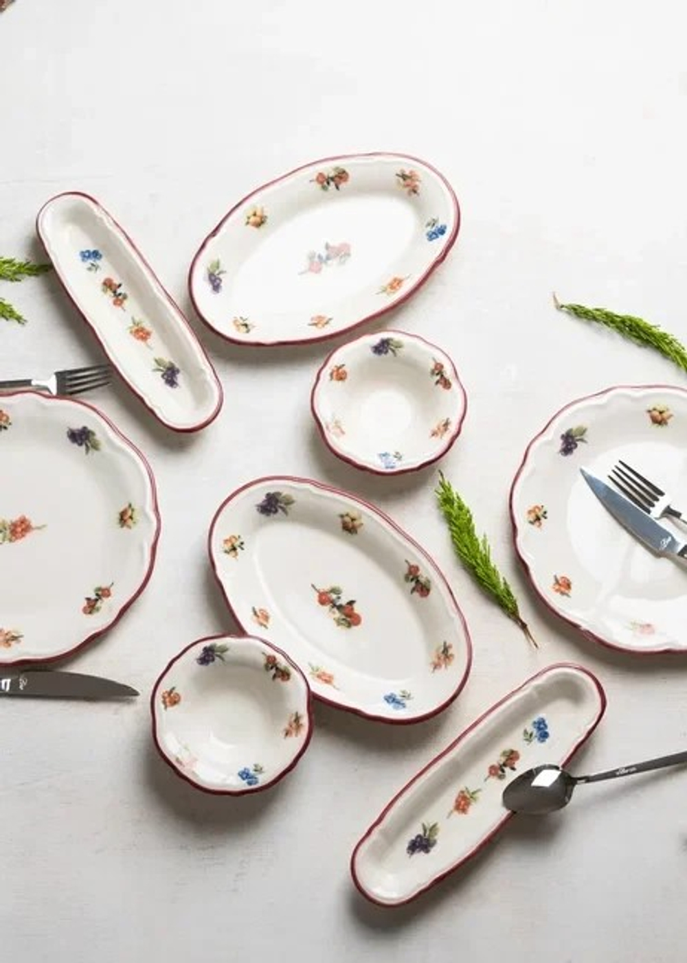 Тарелка 21см Rustik Grace Porser
