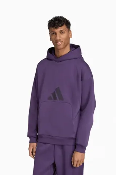 Кофта adidas Future Icons 3 Bar Logo - фиолетовый