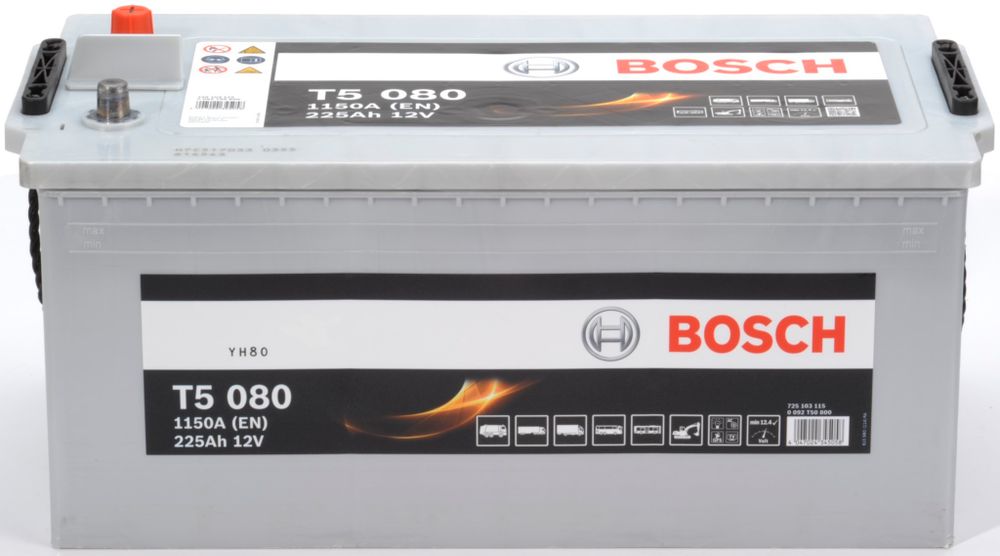 BOSCH T5 6CT- 225 аккумулятор BOSCH T5 6CT- 225 аккумулятор