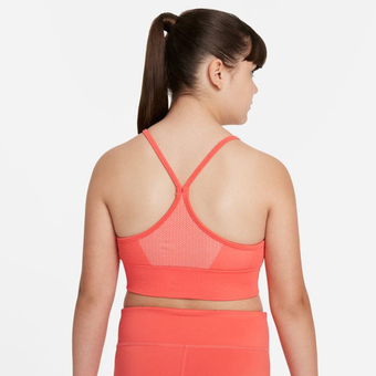 Топ для девочки теннисный Nike Dri-Fit Indy Seamless Bra G - разноцветный