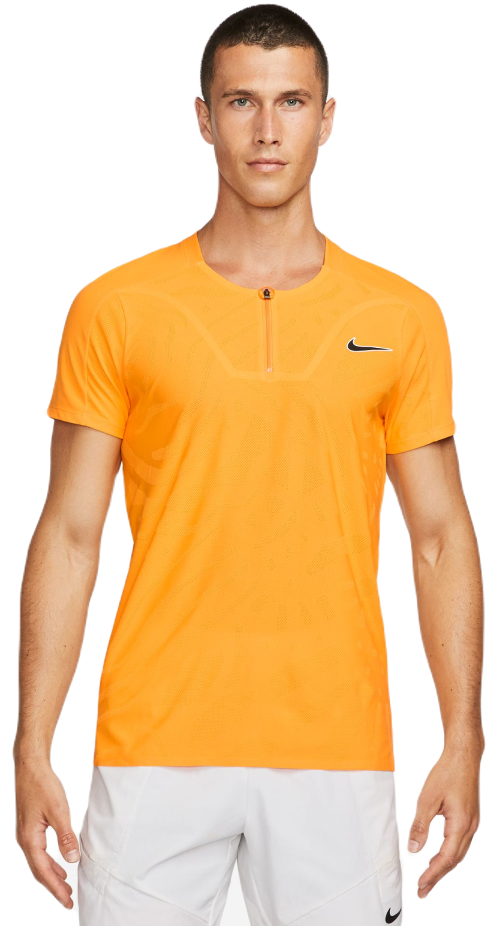 Мужское теннисное поло Nike Court Dri-Fit Slam Tennis Polo - Оранжевый