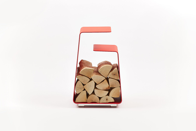 Дровница Firewood Holder FG red (Up!Flame)