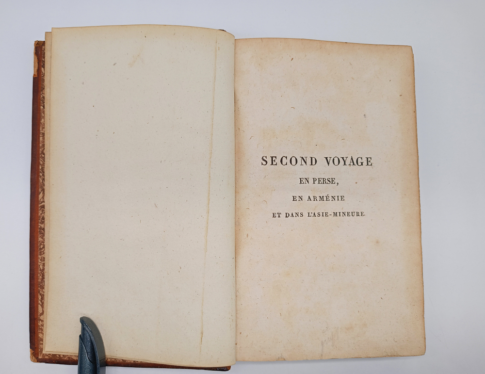 "Second voyage en Perse, en Armenie. Tome 1, 2" Par Jacques Morier, 1818