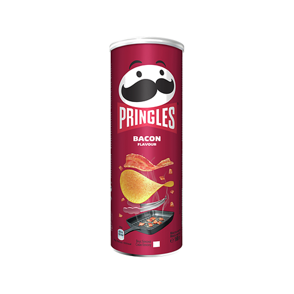 Pringles Bacon чипсы 165г