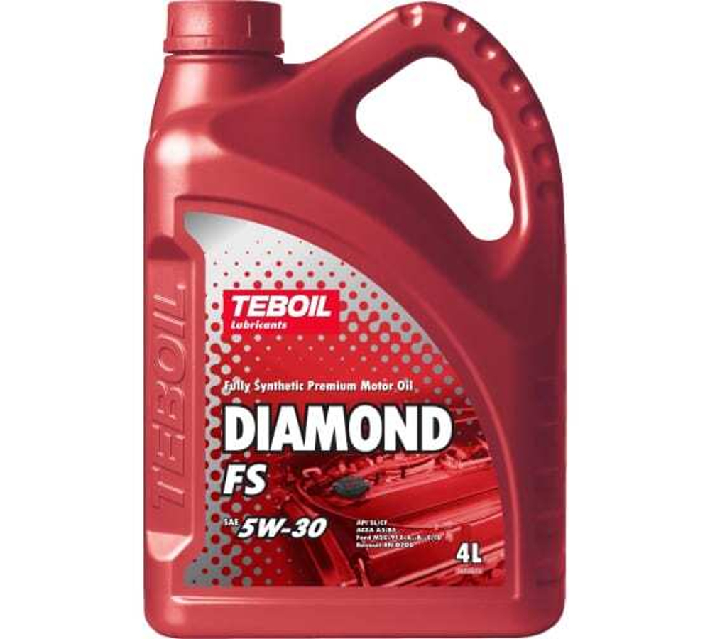 Масло TEBOIL Diamond 5W30 SL/CF A3/B4 (4л) синтетика