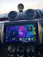 Магнитола для Suzuki Swift 5 2016-2023 (рамка матовая 9) - Teyes CC3-2K-360 на Android 10, Быстрая, 2K QLED, CarPlay, 4G SIM-слот, 4 камеры в комплекте