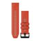 Ремешок сменный силиконовый Garmin QuickFit 26 мм flame red