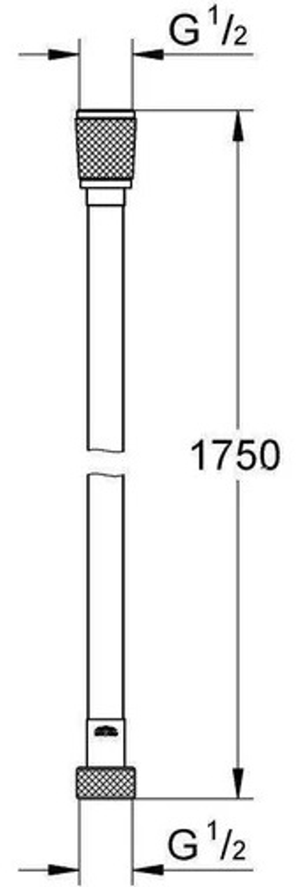 Silverflex Душевой шланг 1750 мм, TwistStop, цвет: холодный рассвет, глянец