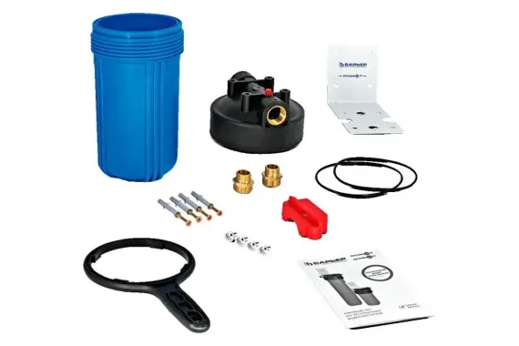Колба Барьер ПРОФИ BigBlue 10" х/в 3/4" 7 бар синяя 39476