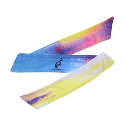 Повязка на голову Australian Ace Blaze Bandana, синий/белый/желтый