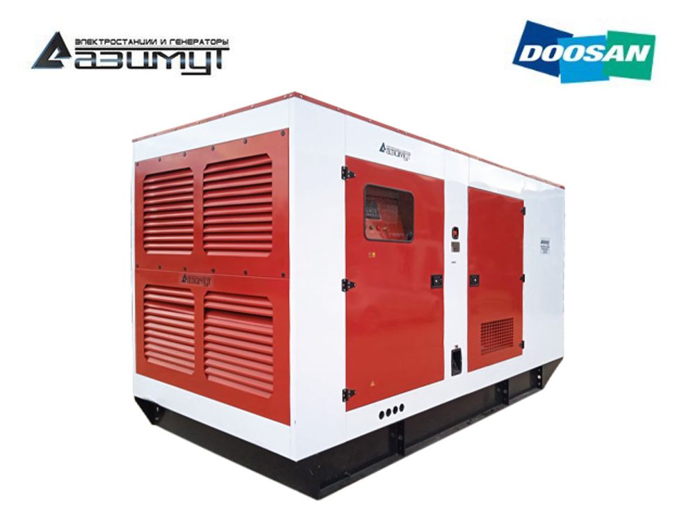 Дизельный генератор Азимут АД-450С-Т400-1РКМ17 Doosan в кожухе Дизельный генератор Азимут АД-450С-Т400-1РКМ17 Doosan в кожухе
