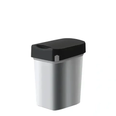 Контейнер для мусора»METAL BIN «10л Черный