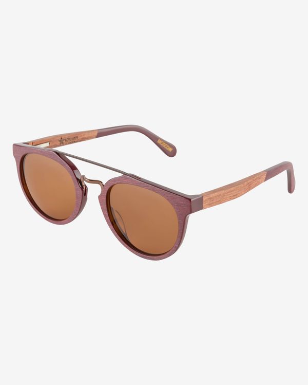 Очки солнцезащитные Spunky Gypsy 6 Red Wood / Dark brown lens - фото 2