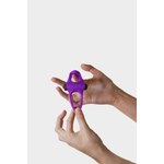 Эрекционное виброкольцо Lingus Max фиолетовое от Adrien lastic