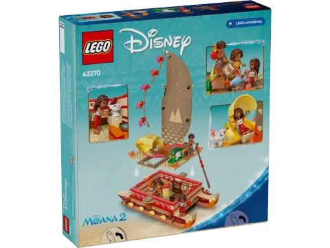 Конструктор LEGO Disney 43270 Каноэ с приключениями Моаны
